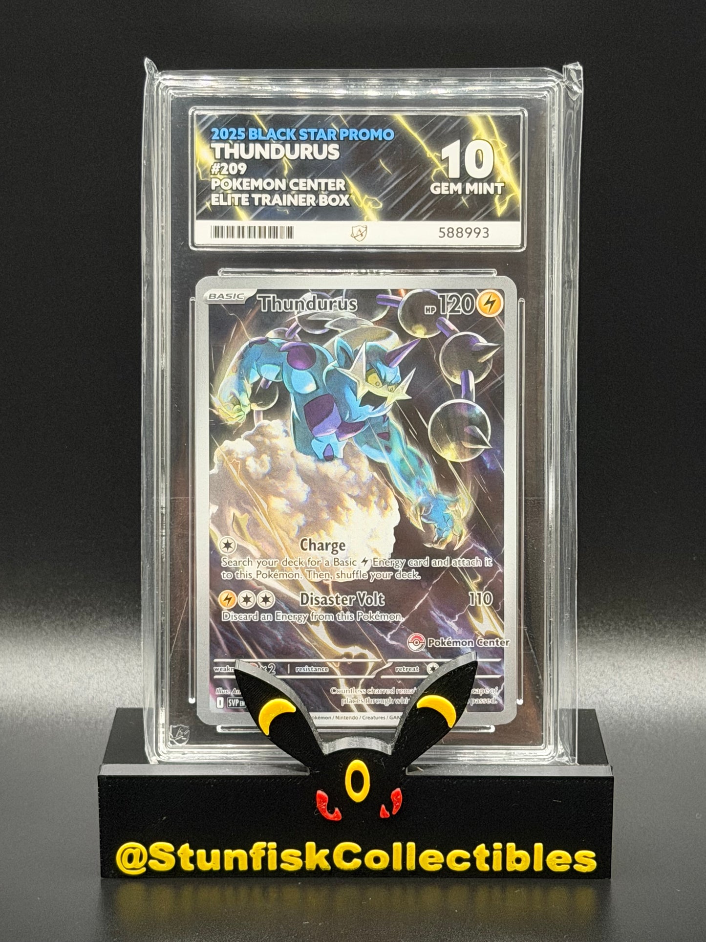 Thundurus PC Promo - Ace 10 SVP209 - Black Bolt