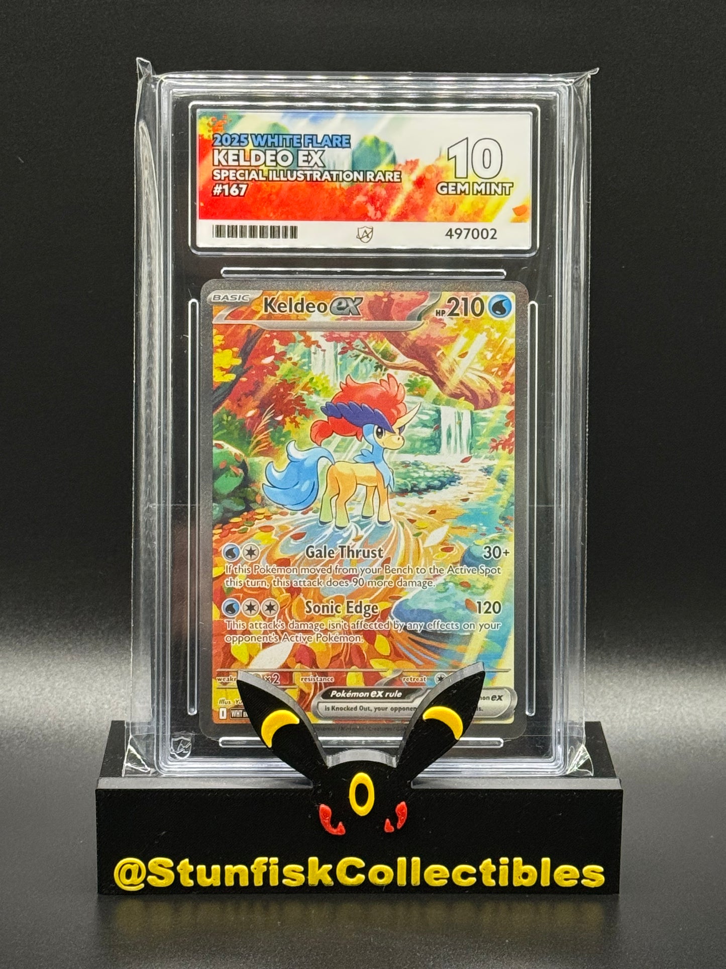 Keldeo EX SIR - ACE 10 167/086 - White Flare