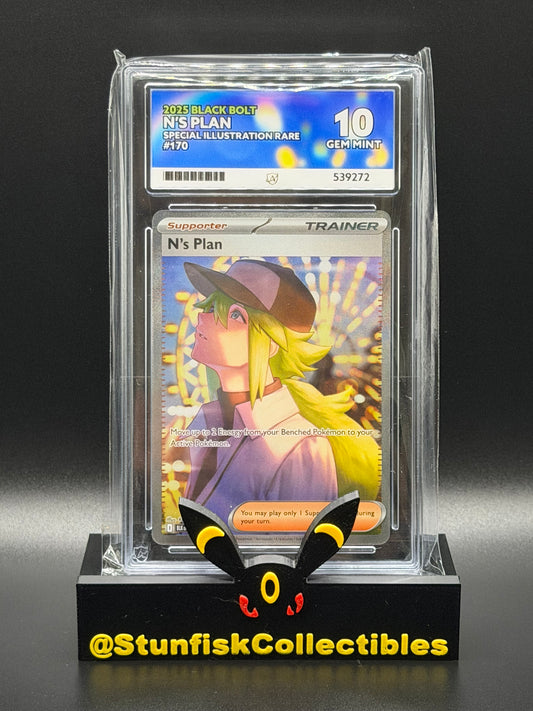 Ns Plan Trainer SIR - Ace 10 170/086 - Black Bolt - Perfect Subgrades