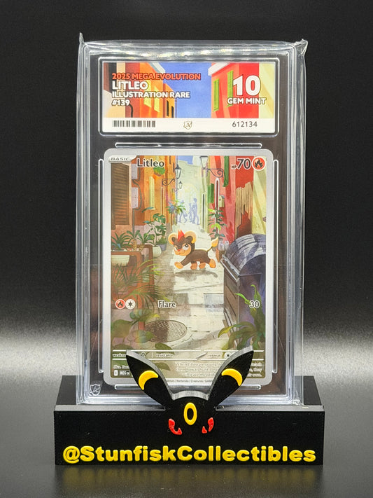 Litleo Illustration Rare - Ace 10 139/132 - Mega Evolutions