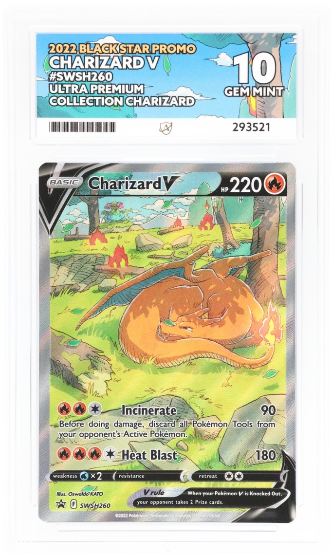 Charizard V - ACE 10 SWSH260 - UPC Charizard Collection