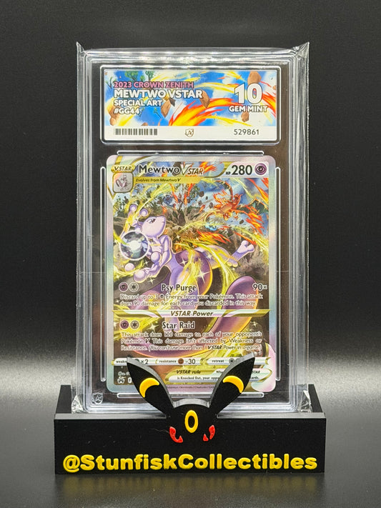 Mewtwo Vstar Special Art - Ace 10 GG44/GG70 - Crown Zenith - Perfect Subs