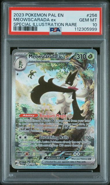 Meowscarada ex - PSA 10 256/193 - Paldea Evolved