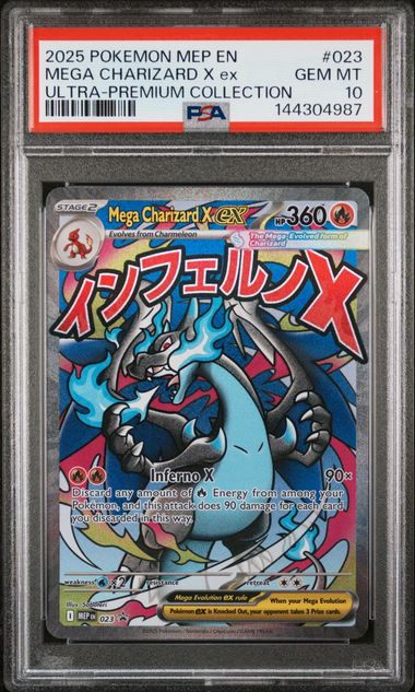 Mega Charizard X ex - PSA 10 023 - Ultra Premium Collection