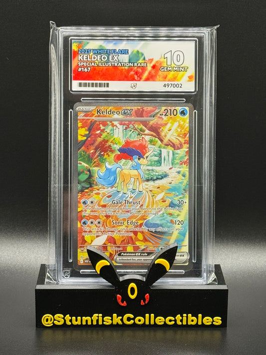 Keldeo EX SIR - ACE 10 167/086 - White Flare