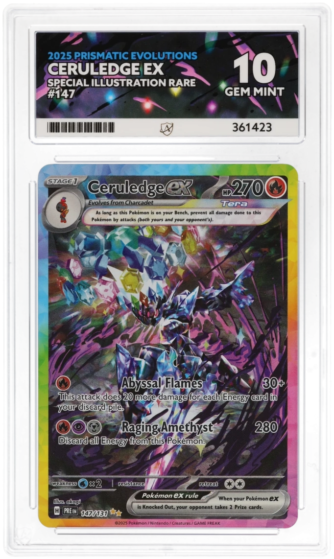 Ceruledge ex - Ace 10 147/131 - Prismatic Evolutions