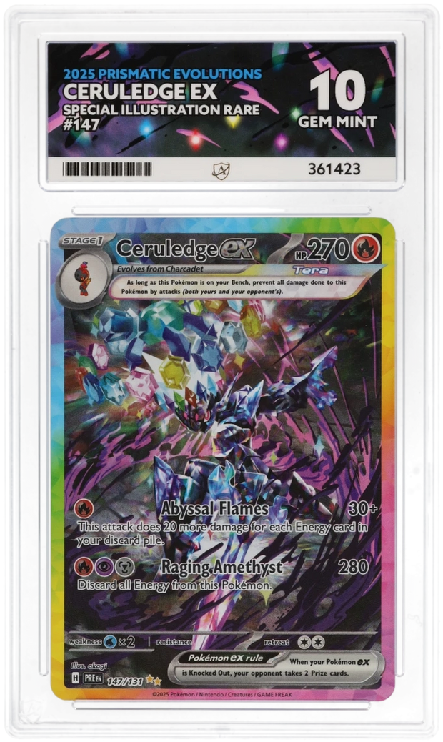 Ceruledge ex - Ace 10 147/131 - Prismatic Evolutions