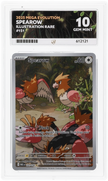 Spearow Illustration Rare - Ace 10 151/132 - Mega Evolutions - Perfect Subgrades