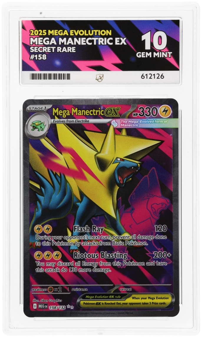 Mega Manectric Full art - Ace 10 158/132 - Mega Evolutions