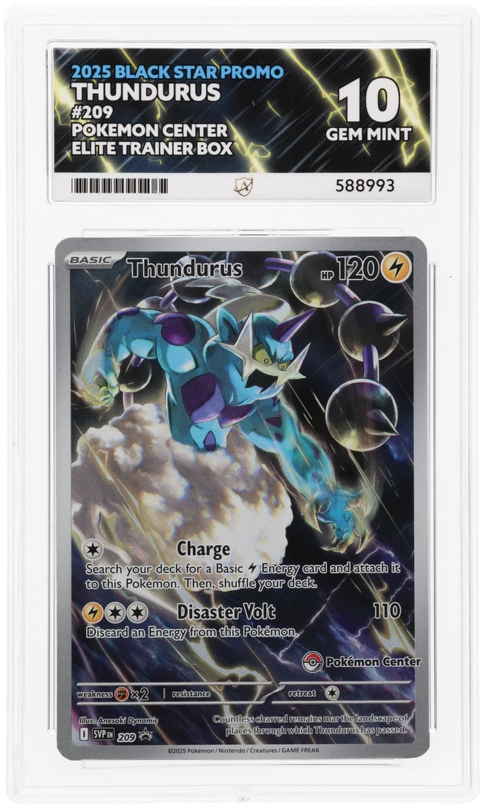 Thundurus PC Promo - Ace 10 SVP209 - Black Bolt