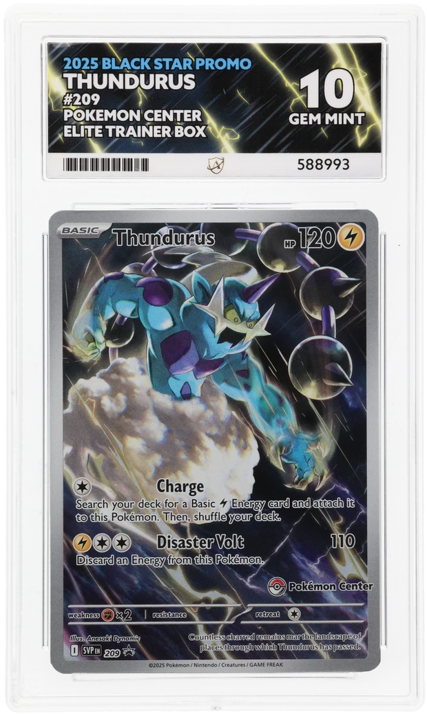 Thundurus PC Promo - Ace 10 SVP209 - Black Bolt