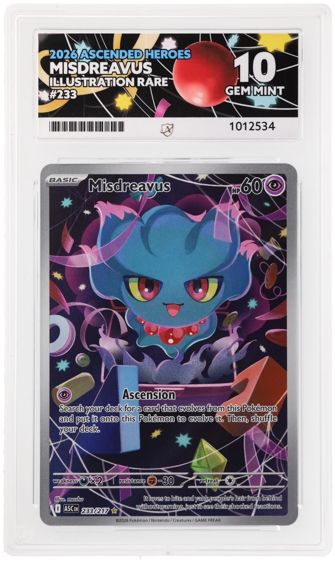 Misdreavus - Ace 10 223/217 - Ascended Heroes