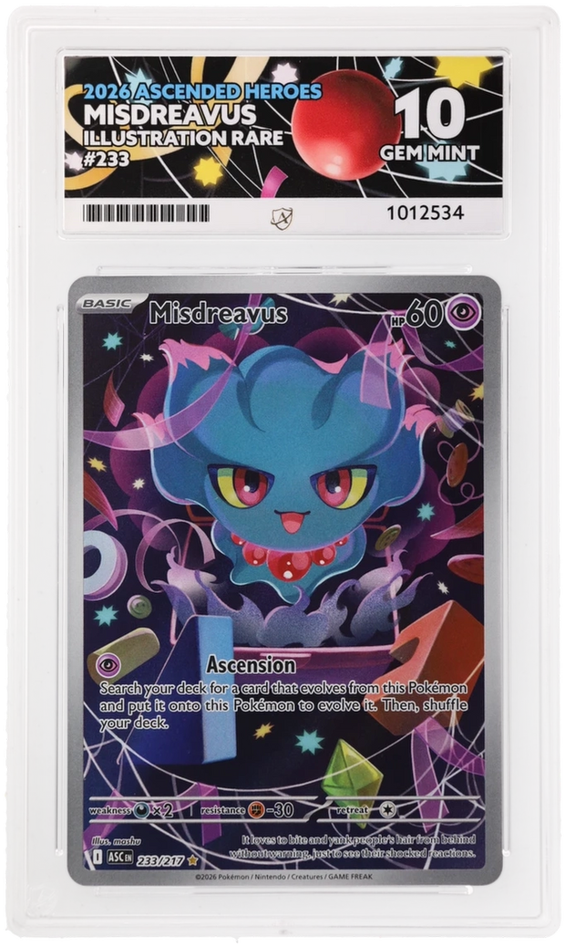 Misdreavus - Ace 10 223/217 - Ascended Heroes
